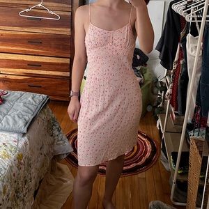 Super Cute Vintage American Eagle Floral Summer MIDI Dress!